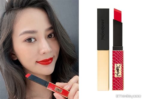 YSL「小金條」限量6色換上高級鱷魚紋！小紅書狂 .